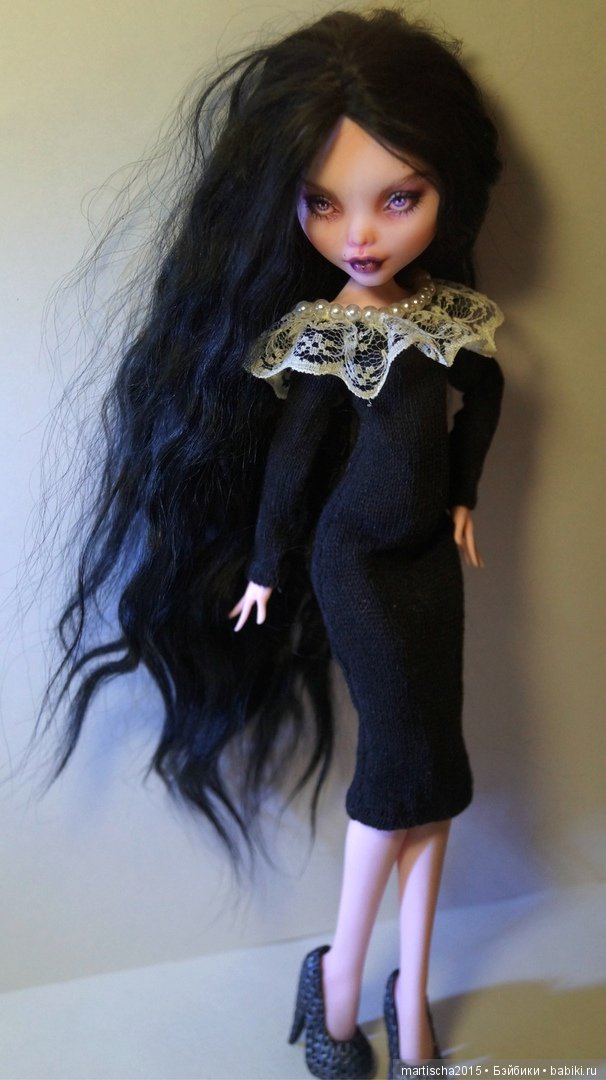 Февраль 2019 — ООАК Monster High и Ever After High: репейнт (фото 3)