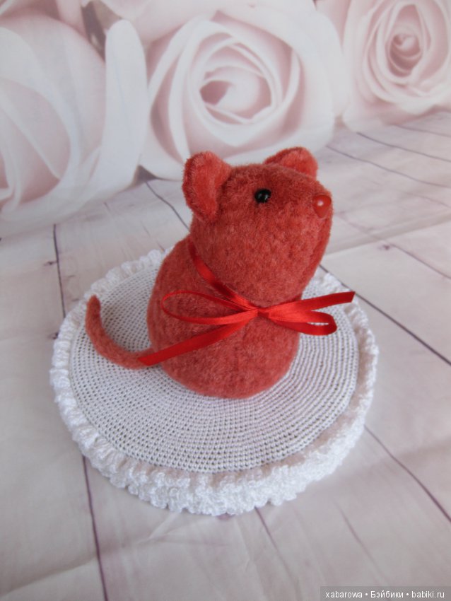 Мышка-норушка — Текстильные игрушки и примитивы: кофейные (фото 4)