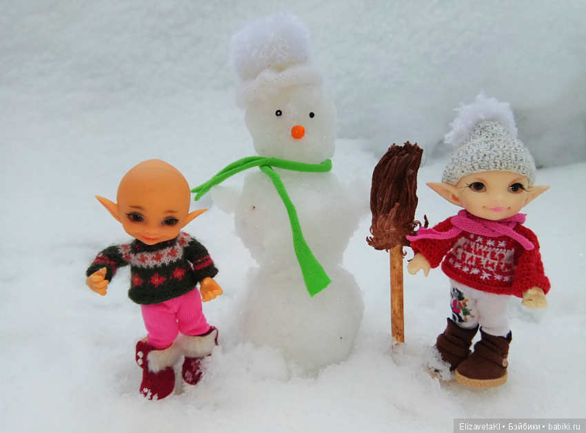 Мы лепили снеговика!) Realpuki. 18 часть (фото 10)