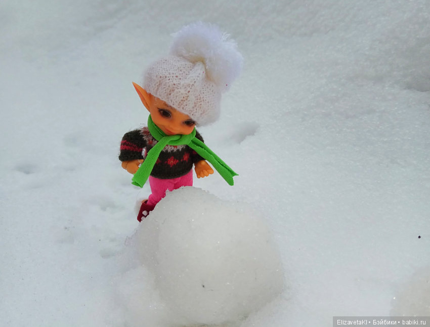 Мы лепили снеговика!) Realpuki. 18 часть (фото 6)