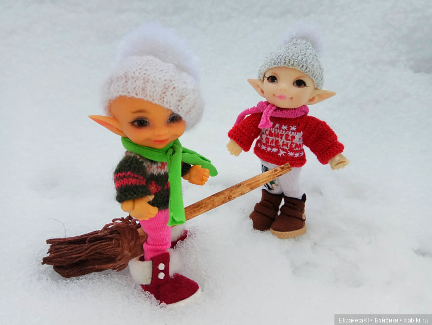 Мы лепили снеговика!) Realpuki. 18 часть (фото 3)