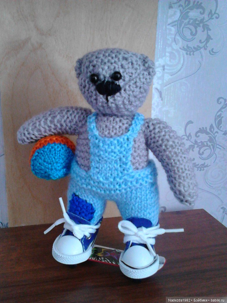Медвежонок Гриша — Вязаные игрушки и амигуруми: крючком (фото 2)
