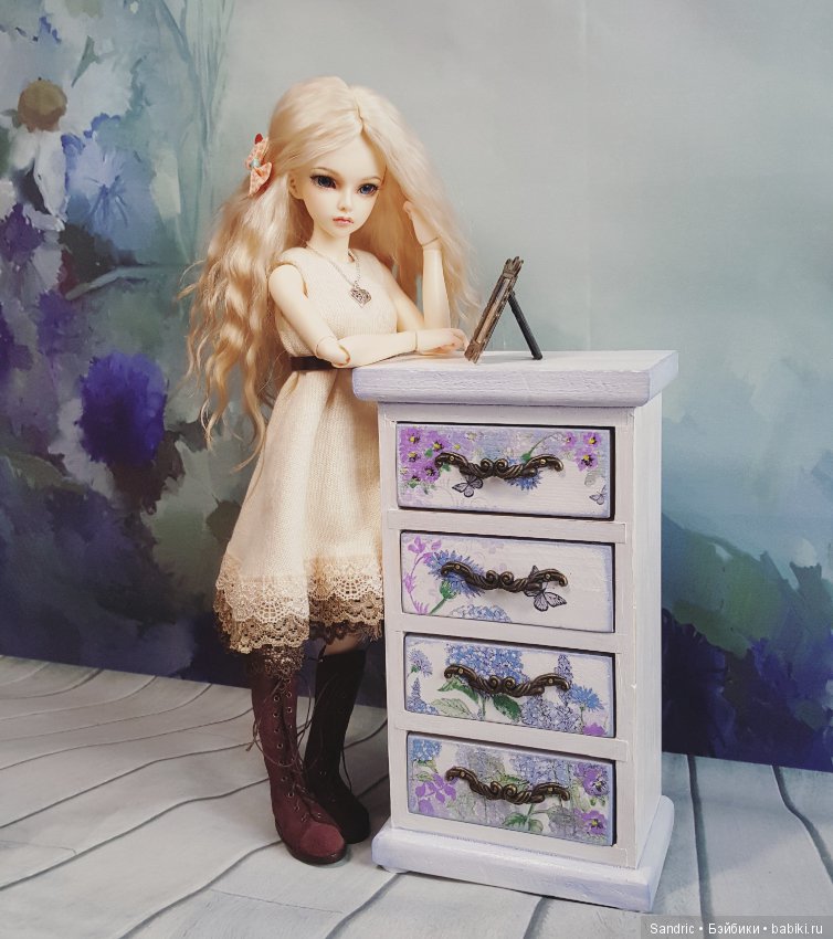 Комодик для Мирвен — Мебель для кукол и домиков: фото (фото 4)