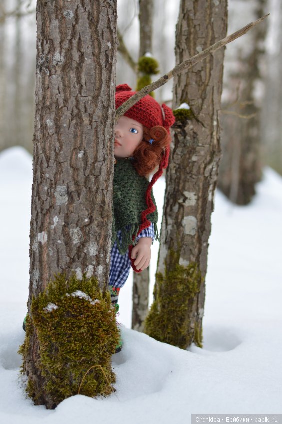 Джул в лесу. Jul Zwergnase