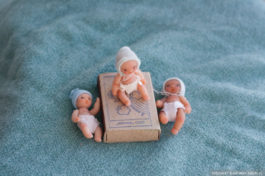 Малюсики микро-пупсики — Авторские миниатюрные куклы: лепка