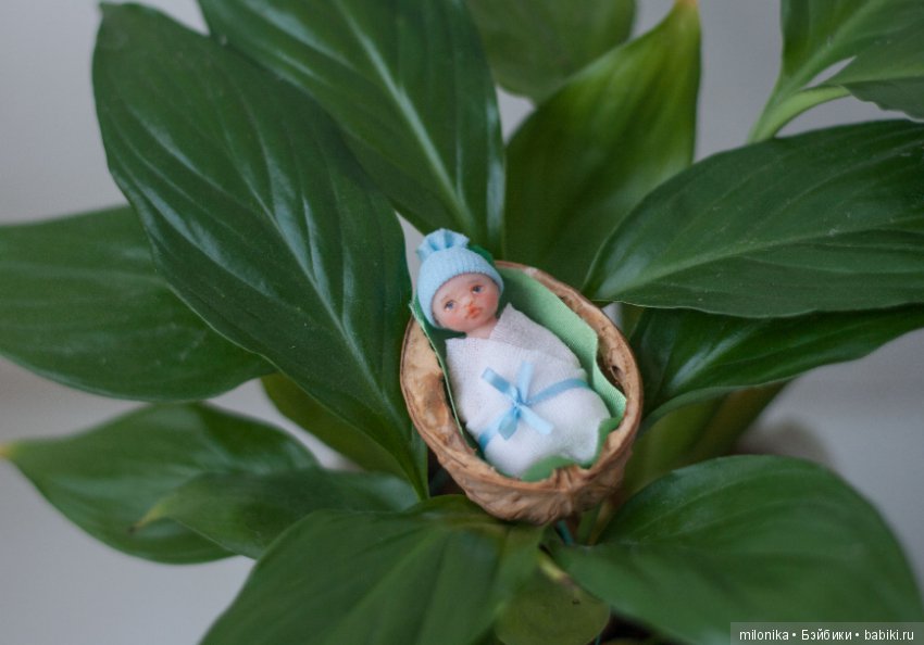 Малюсики микро-пупсики — Авторские миниатюрные куклы: лепка