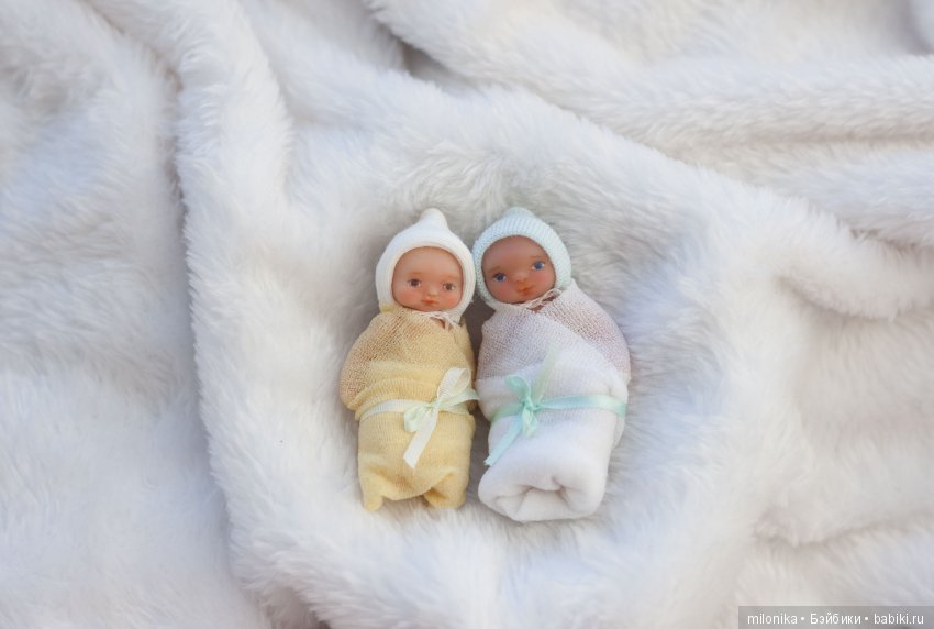 Малюсики микро-пупсики — Авторские миниатюрные куклы: лепка (фото 6)