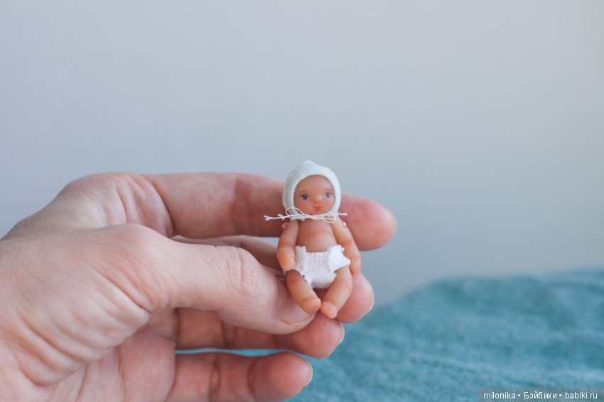 Малюсики микро-пупсики — Авторские миниатюрные куклы: лепка