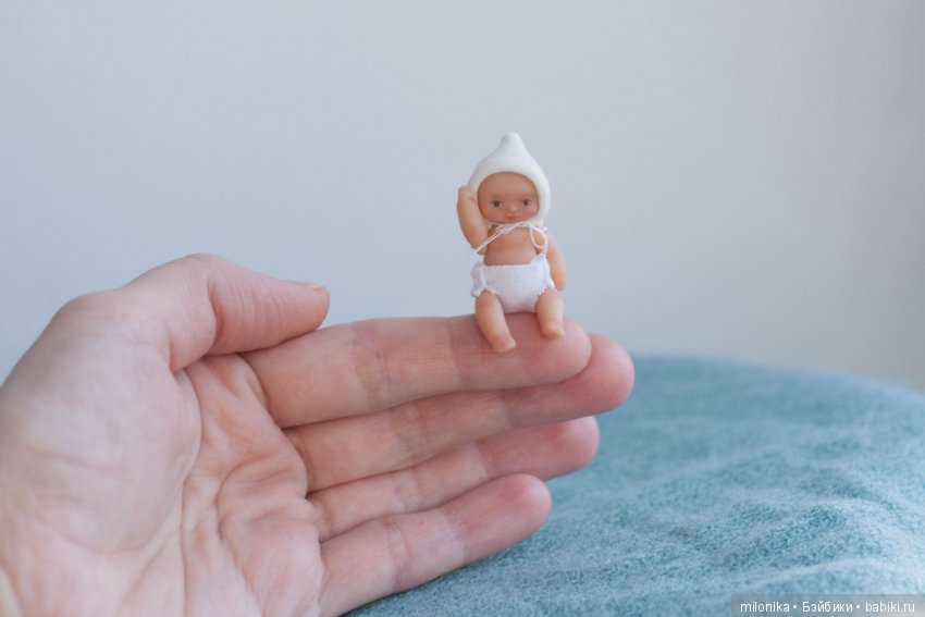 Малюсики микро-пупсики — Авторские миниатюрные куклы: лепка