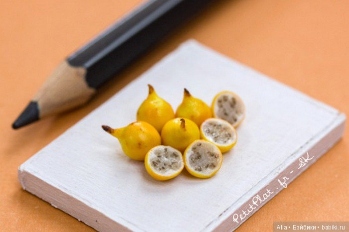 Овощи и фрукты, миниатюра PetitPlat, Stéphanie Kilgast