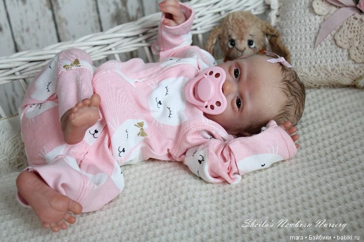 Lovelyn скульптора Sheila Mrofka. автор прототипа Sheilas Newborn Nursery