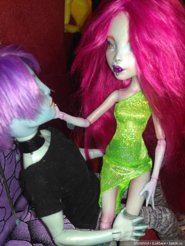 Ооак Лагуна и Гил — ООАК Monster High и Ever After High: репейнт (фото 10)