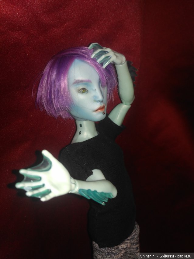 Ооак Лагуна и Гил — ООАК Monster High и Ever After High: репейнт