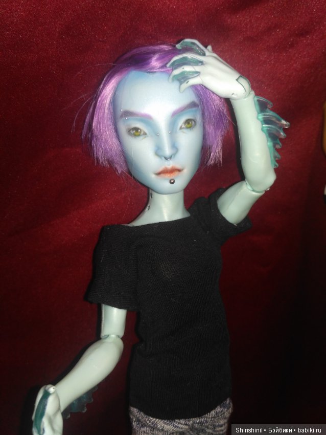 Ооак Лагуна и Гил — ООАК Monster High и Ever After High: репейнт