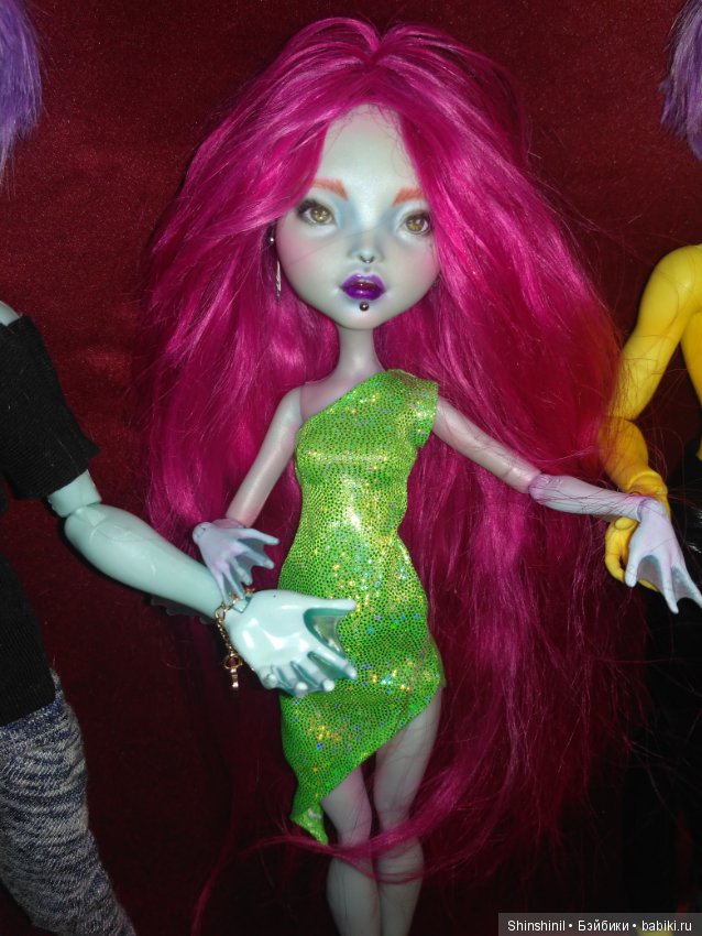 Ооак Лагуна и Гил — ООАК Monster High и Ever After High: репейнт (фото 7)