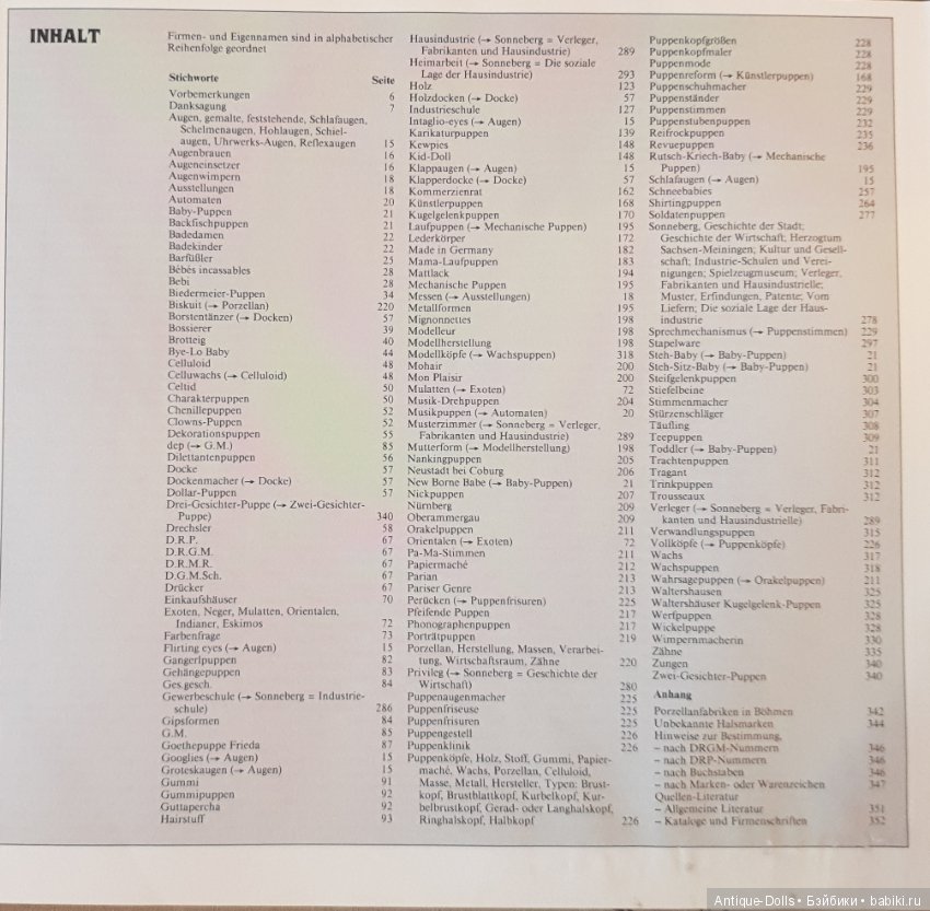 Цизлики, легендарные Цизлики или Сieslik's Lexikon Der Deutschen Puppenindustrie, часть 1 (фото 4)