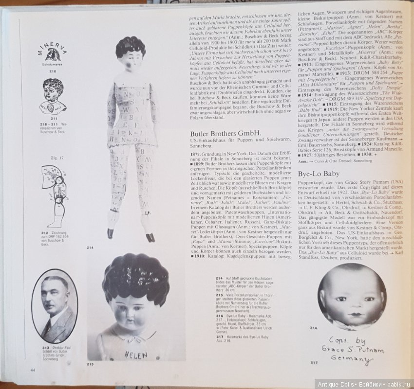 Цизлики, легендарные Цизлики или Сieslik's Lexikon Der Deutschen Puppenindustrie, часть 1