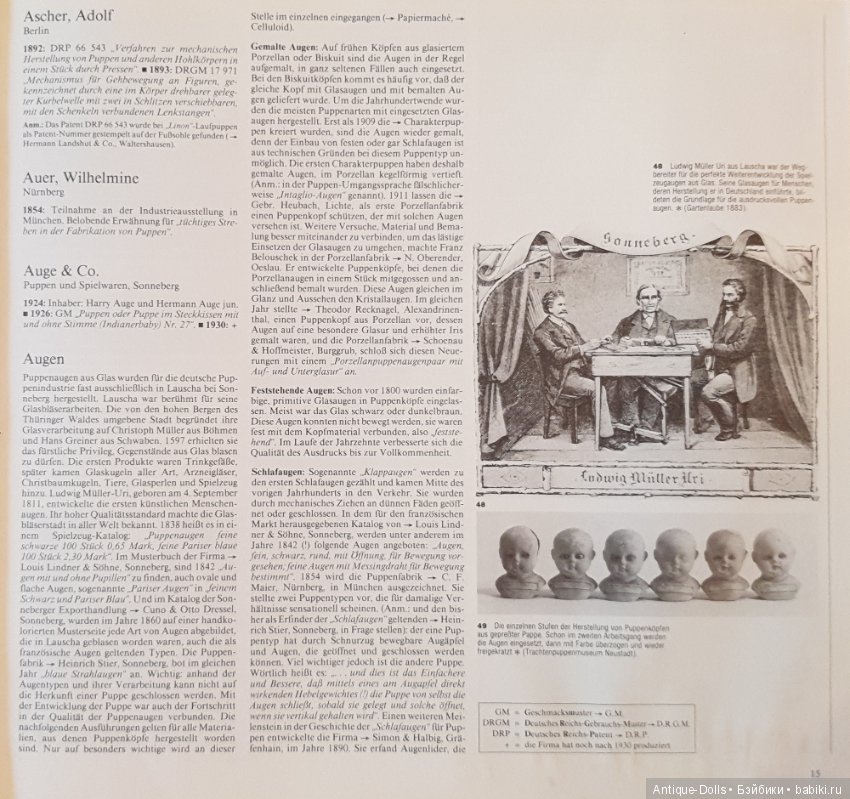 Цизлики, легендарные Цизлики или Сieslik's Lexikon Der Deutschen Puppenindustrie, часть 1