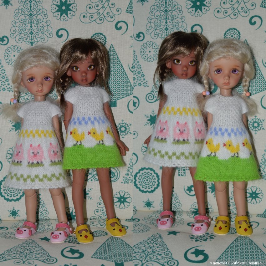 Забавные зверюшки. Результаты совместного творчества