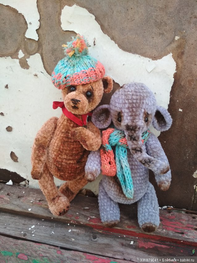 Дружная компания — Авторские мишки Тедди и друзья: фото (фото 6)