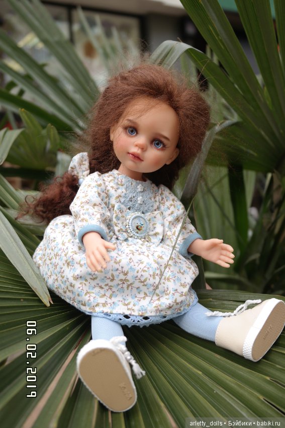 Сочинская пальмолазочка — ООАК Paola Reina (Паола Рейна) и испанских кукол: перерисовка (фото 4)