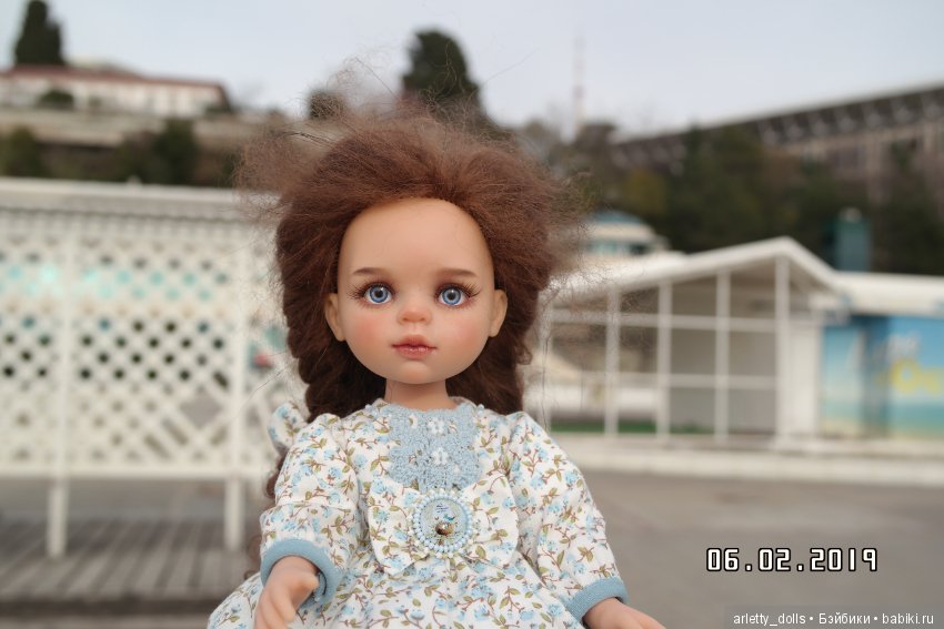 Сочинская пальмолазочка — ООАК Paola Reina (Паола Рейна) и испанских кукол: перерисовка (фото 7)