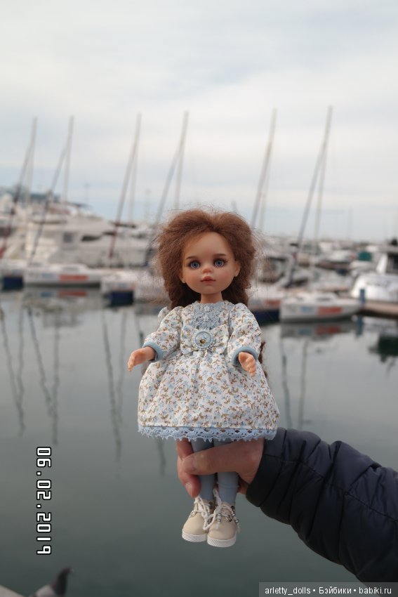 Сочинская пальмолазочка — ООАК Paola Reina (Паола Рейна) и испанских кукол: перерисовка