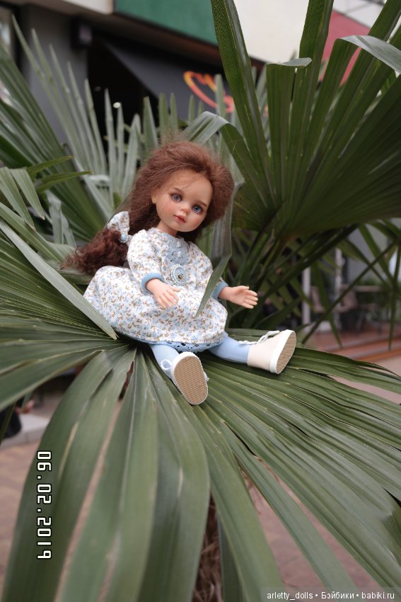 Сочинская пальмолазочка — ООАК Paola Reina (Паола Рейна) и испанских кукол: перерисовка