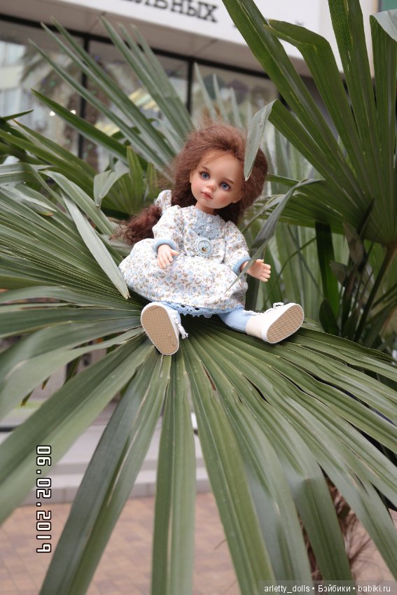 Сочинская пальмолазочка — ООАК Paola Reina (Паола Рейна) и испанских кукол: перерисовка (фото 9)