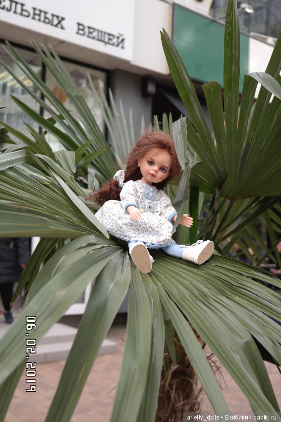 Сочинская пальмолазочка — ООАК Paola Reina (Паола Рейна) и испанских кукол: перерисовка