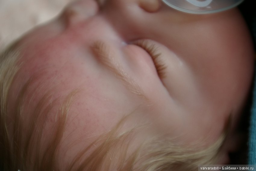 Моя малышка из молда CASPAR скульптора Christa Götzen (фото 7)