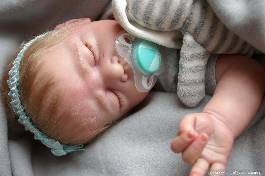 Моя малышка из молда CASPAR скульптора Christa Götzen