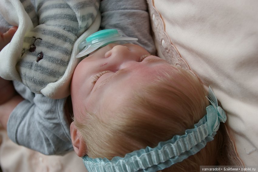 Моя малышка из молда CASPAR скульптора Christa Götzen