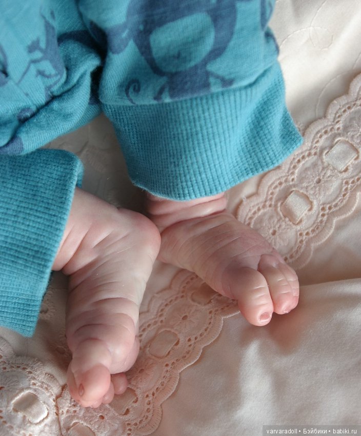 Моя малышка из молда CASPAR скульптора Christa Götzen (фото 2)