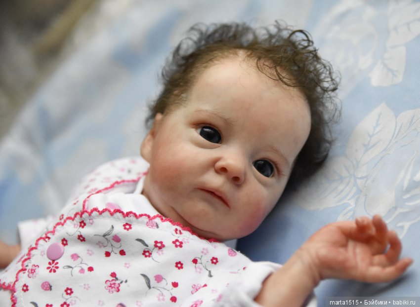 Нежная малютка Тиночка из молда Тинк от Bonnie Brown