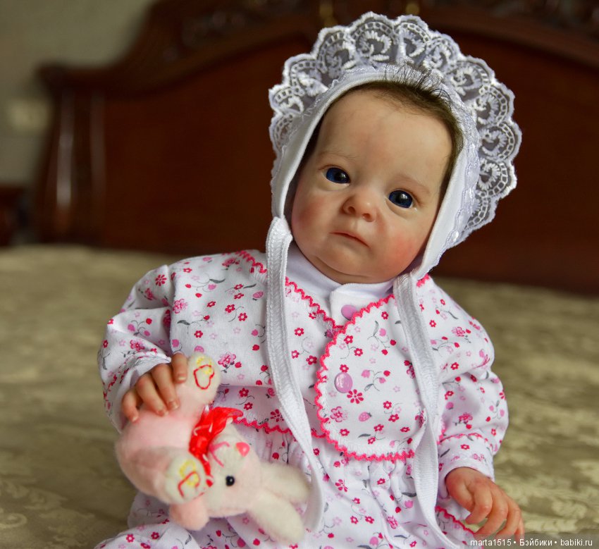 Нежная малютка Тиночка из молда Тинк от Bonnie Brown