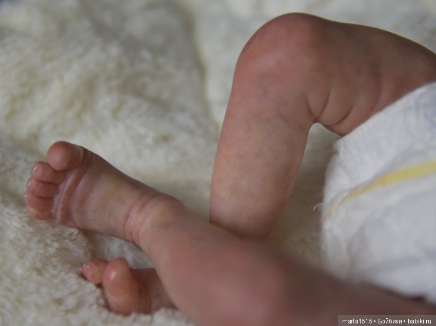 Нежная малютка Тиночка из молда Тинк от Bonnie Brown (фото 5)