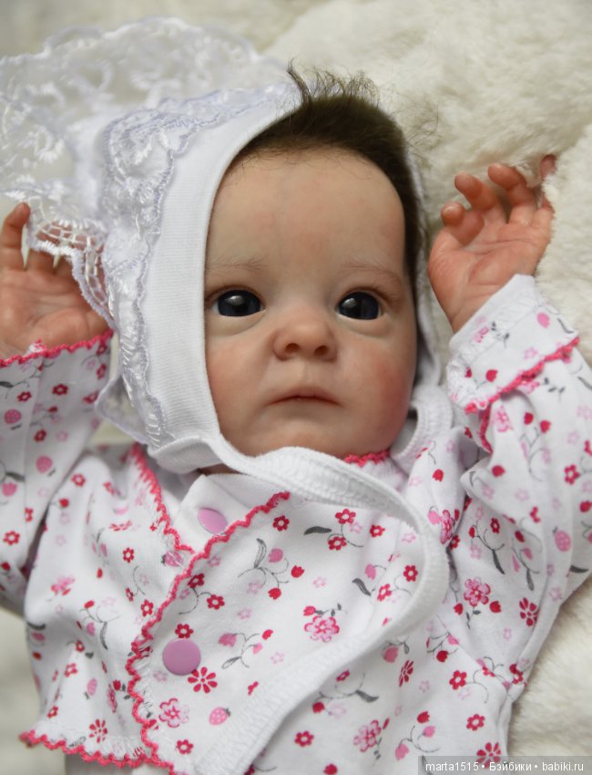 Нежная малютка Тиночка из молда Тинк от Bonnie Brown