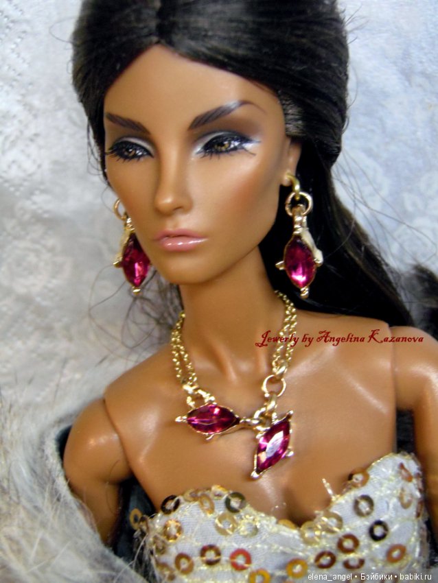 Коллекция украшений для кукол Лепестки