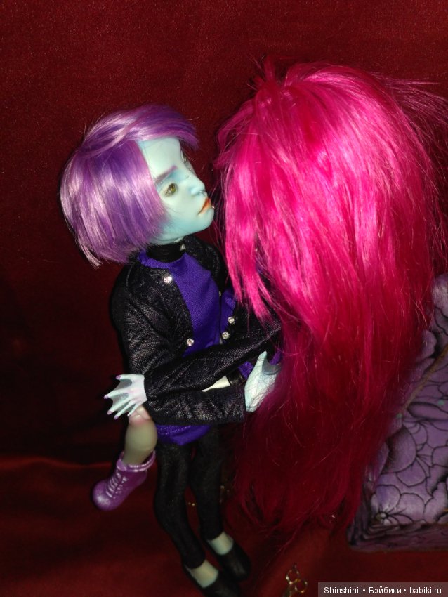 ООАК монстр хай Гил, Лагуна и Хит (фото 9)