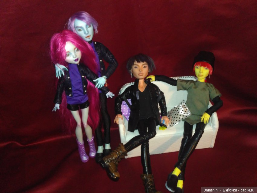 ООАК монстр хай Гил, Лагуна и Хит