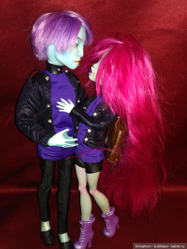 ООАК монстр хай Гил, Лагуна и Хит