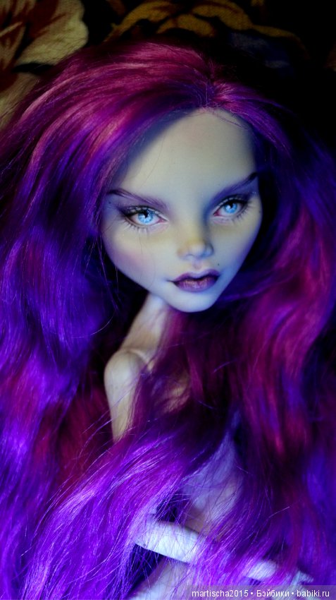 Еще одна Гулия — ООАК Monster High и Ever After High: репейнт (фото 3)