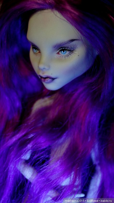 Еще одна Гулия — ООАК Monster High и Ever After High: репейнт (фото 6)