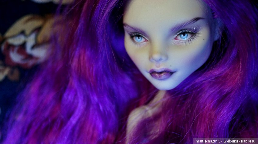 Еще одна Гулия — ООАК Monster High и Ever After High: репейнт (фото 4)