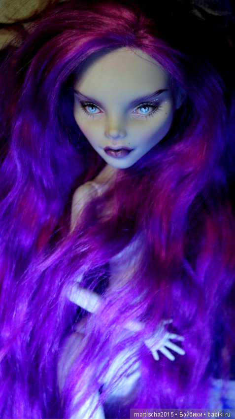 Еще одна Гулия — ООАК Monster High и Ever After High: репейнт (фото 5)