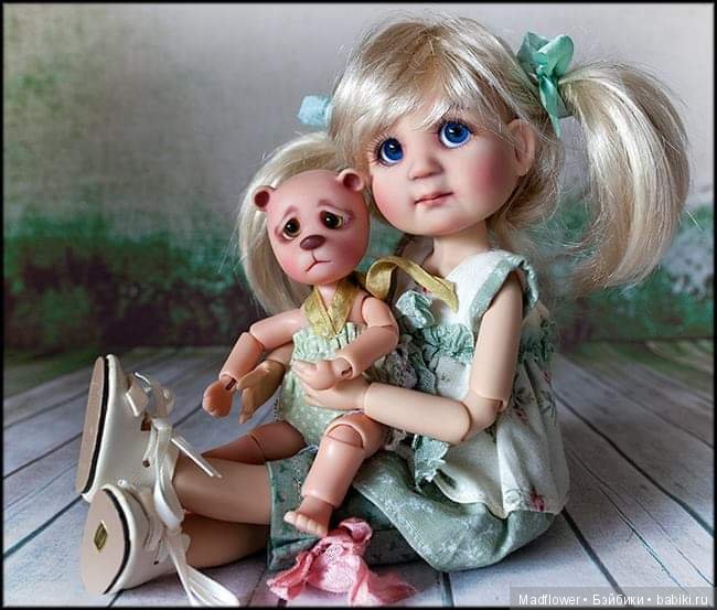 Pumpkin tiny bjd от Liz Frost (фото 4)