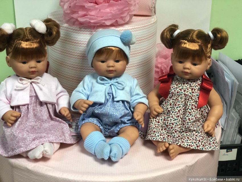 Куколки-пупсы Джулия и Джонни ASI