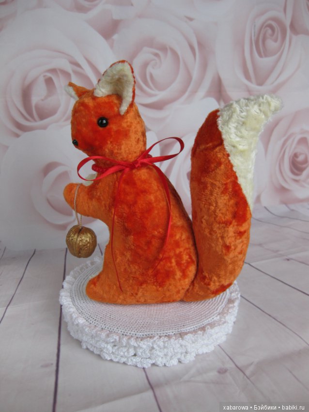 Белочка — Текстильные игрушки и примитивы: кофейные (фото 7)