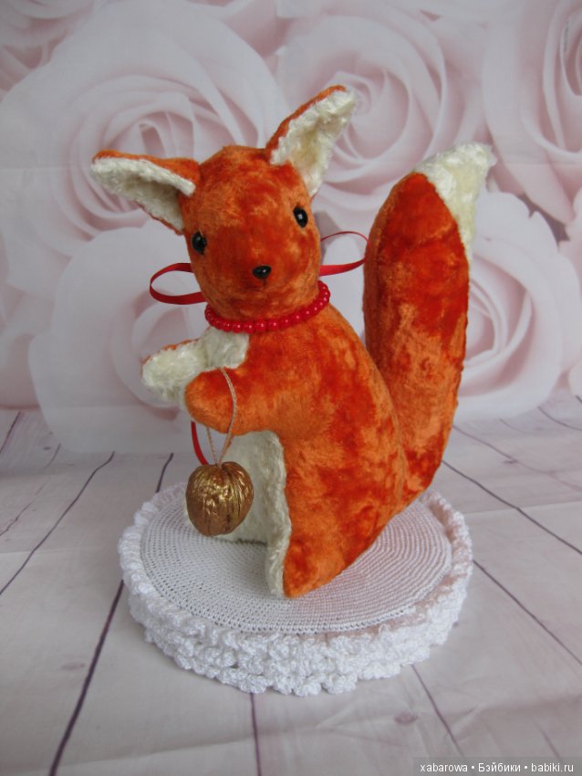 Белочка — Текстильные игрушки и примитивы: кофейные (фото 9)